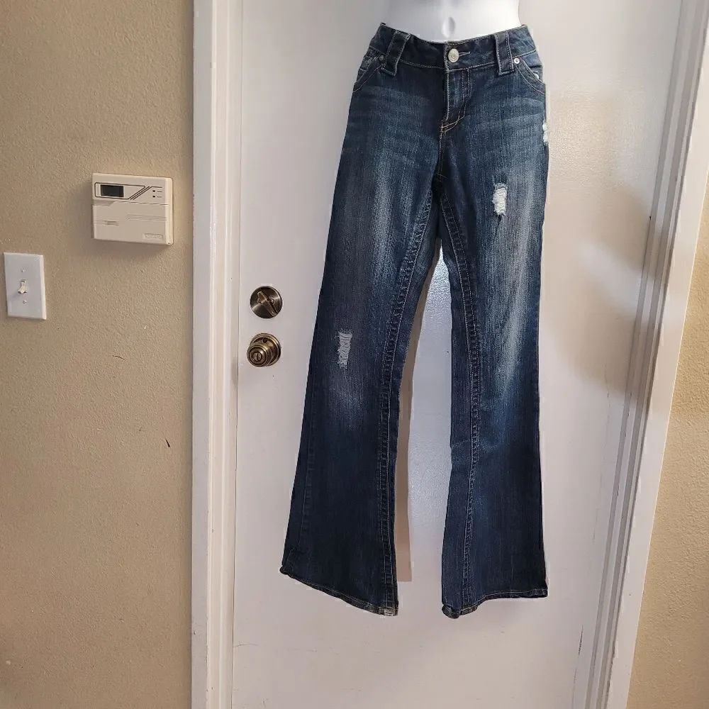 Paris blues vintage Y2k flare jeans